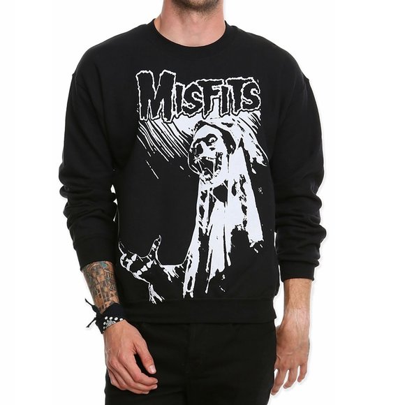 Misfits Sweatshirt The Devil's Rain punk rock Official heavy Pullover 3XL NWT - Picture 1 of 3
